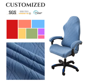 Funda de Asiento para Silla de Juego, 100% Poliéster, Terciopelo Elástico Estampado, Diseños Personalizados, Jacquard, Suave y Cómoda - Product Image 1
