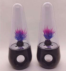 Mcclellanty Lot De 2 Enceintes LED Dancing Water Music Source