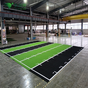 <span class=keywords><strong>Gazon</strong></span> artificiel résistant aux intempéries pour salle de sport extérieure, revêtement <span class=keywords><strong>synthétique</strong></span> <span class=keywords><strong>anti</strong></span>-âge pour les espaces publics de fitness communautaire - Product Image 1