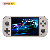 Console de jeu portable Gamegaga M17, plus de 19000 jeux, 64 Go, écran HD de 4,3 pouces, processeur quadricœur Cortex-A7, batterie de 2000 mAh, lecteur de jeux