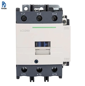 LC1D/LC1E/LC1N Series Three-phase AC Contactor LC1D80B7/F7/M7/Q7 DIN Rail Mount 50Hz - Product Image 1