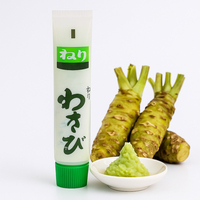 43g 30g 50g Sortie du fabricant Emballage alimentaire compressible en PE recyclable à 5 couches Emballage tube en pâte de wasabi