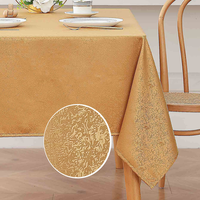 WML102 Nappe Rectangulaire en Coton et Lin de Luxe, Design Personnalisé, Simple et de Haute Qualité, pour Hôtels et Restaurants