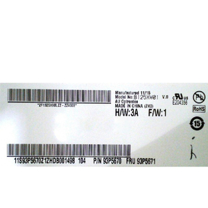 B125XW01 V0 ขายส่งจอแสดงผล LCD ขนาด 12.5 นิ้วคุณภาพเยี่ยม 1366*768 หน้าจอ TFT LCD - Product Image 3