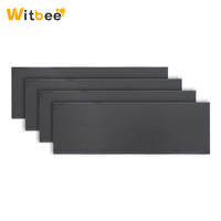 Cadres de ruche en plastique pour apiculture de taille moyenne, professionnels, neufs, noirs, en plastique, avec feuille de fondation en plastique Langstroth, Witbee BS-5M
