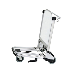 รถเข็นกระเป๋าสนามบินมีตะขอสแตนเลสรถเข็น - Product Image 5