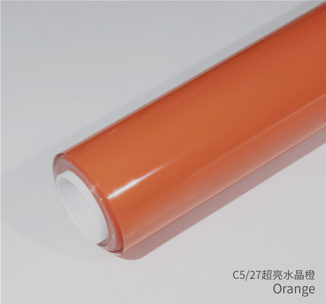 Garantie 5 ans super brillant cristal orange