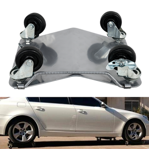 KARJOYS Vehicle Wheel Dolly with 1600LBS Load-bearing Capacity <strong>Car</strong> Tire Moving Dolly 4PCS =1 UNIT Aluminum Alloy Wheel Dolly - Product Image 3