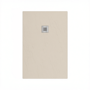 Plato de Ducha Rectangular Estasi 90 x 110 cm Blanco con Superficie Antideslizante para Baño - Product Image 3