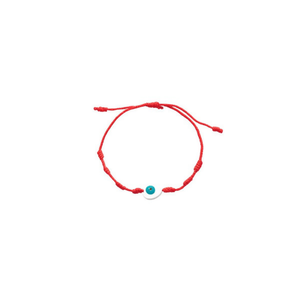 Pulsera de Hilo Turquesa con Ojo de Amor del Festival de los Siete Estrellas, Pulsera Unisex de Moda para Festivales - Product Image 1