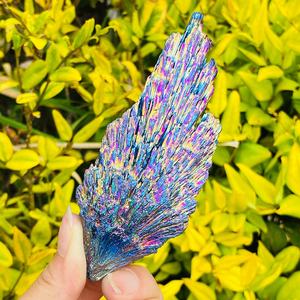 卸売ヒーリングストーン生クリスタルストーン天然オーラカラフルトルマリンラフストーン装飾用 - Product Image 3