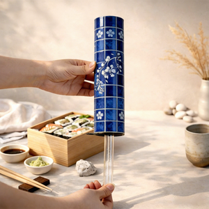 Tubo de Papel Redondo Personalizado para Sushi, Cilindro para <span class=keywords><strong>Burritos</strong></span>, Envase Rígido de Grado Alimenticio para Sushi, Tubo de Lujo para Empacar Alimentos - Product Image 1