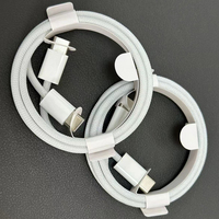 Câble USB-C tressé de 2 mètres en gros, câble de charge rapide en nylon tressé USB-C vers Type C pour câble de chargeur iPhone