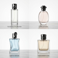 Capuchon de parfum en alliage de zinc avec logo personnalisé, fabrication sur mesure, finition noire mate, couvercle en métal