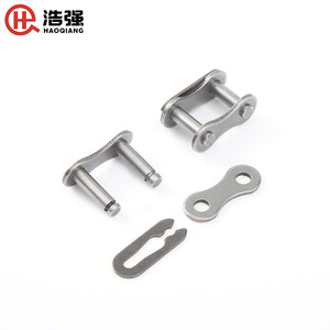 Haoqiang Industrial Chain Connector 28A 1.75 Inch Single Row Standard <b>Roller</b> Chain Link For Transmission - Product Image 3