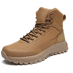 DF022 AS33 Tactical Hiking <b>Boots</b> <b>Waterproof</b> Outdoor <b>Boots</b> <b>Lightweight</b> Sole All Seasons Black Brown Khaki For Trekking Training - Product Image 3