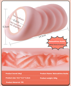 Tunnel texturé 3D chaud 3 en 1 pour hommes - Masturbateur de poche - Jouets sexuels pour adultes pour la stimulation du pénis - Product Image 6