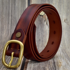 Heqi-Cinturón de cuero de vaca para <span class=keywords><strong>mujer</strong></span>, Moderno - Product Image 5