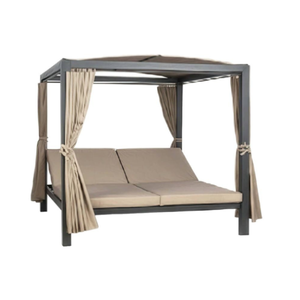 Furnitur mewah luar ruangan Modern untuk halaman, taman, Hotel, kolam, bahan logam, tempat tidur siang hari - Product Image 2