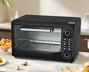 Horno Eléctrico Inteligente de Gran Capacidad de 48L, 1000W, Electrodoméstico para el Hogar, Horno Multifunción para Hornear - Product Image 5