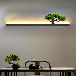 Outdoor Wall <b>Light</b> Long Strip Led Waterproof Garden Landscape <b>Plant</b> <b>Light</b> For Villa Courtyard Exterior Decoration - Product Image 3