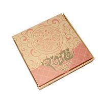 Kotak Pizza dari Karton Bergelombang, Kotak Kemasan Makanan Kreatif, Kotak Kemasan Kertas untuk Bawa Pulang, Pencetakan Langsung dari Pabrik