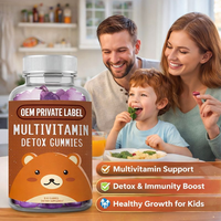 OEM Private Label Kids Multivitamine Detox Gummies Voedingssupplement