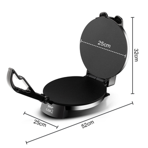 Crêpière électrique antiadhésive Style indien Chapati Corn Tortilla Maker avec bouton de thermostat - Product Image 4
