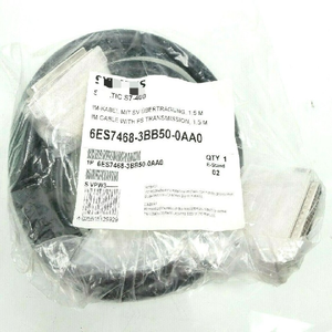 สายเคเบิล IM ของแท้ใหม่เอี่ยม 1 ชิ้น พร้อมระบบส่งสัญญาณ SV ความยาว 15 เมตร รุ่น E02 6ES7468-3BB50-0AA0 - Product Image 1