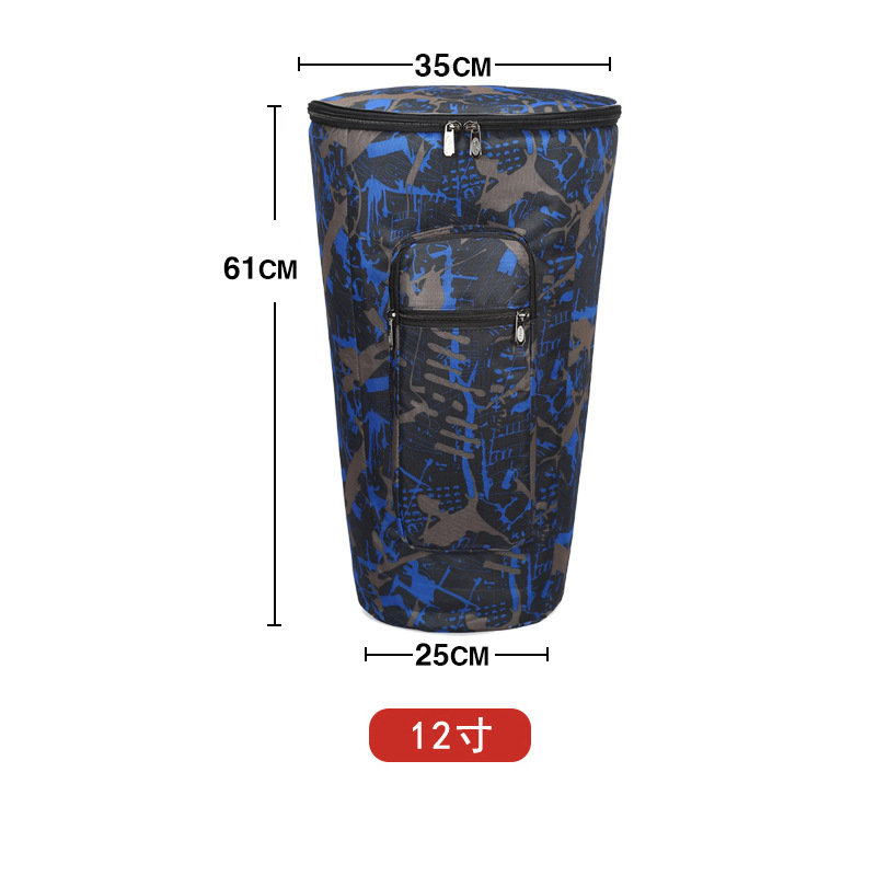 Bleu camouflage épaissi 12 pouces