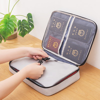Sac de rangement pour documents, grande capacité, idéal pour la famille, pour organiser les factures, les documents, les comptes et les passeports - Nouvelle collection, vente chaude