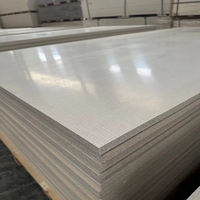 Panneau mural en MGO sablé, pur MgSO4, sans chlorure, surface lisse, ignifuge, non combustible, classe A1, CE Intertek