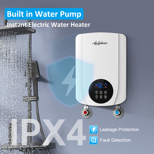 Calentador de Agua Instantáneo de Temperatura Constante Anti-Secado 5500W con Bomba de 30W, Pantalla Táctil, Protección ELCB contra Sobrecalentamiento, Directo de Fabricante OEM - Product Image 1