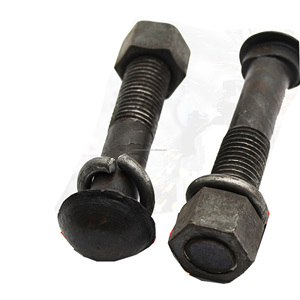 New chất lượng tốt Q235 thép đường sắt theo dõi bu lông và fishplate <span class=keywords><strong>Nuts</strong></span> cho đường sắt <span class=keywords><strong>Fastener</strong></span> - Product Image 1