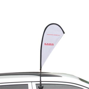 Mini drapeau de voiture publicitaire haut de gamme promotionnel de haute qualité Drapeaux de <span class=keywords><strong>lot</strong></span> de voiture personnalisés Drapeaux de concessionnaire pour avec votre logo - Product Image 4