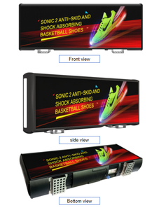 Pantalla LED para Techo de Taxi/Auto D-King P2.5 IP65 para Exteriores con Animación y Visualización de Video - Product Image 6
