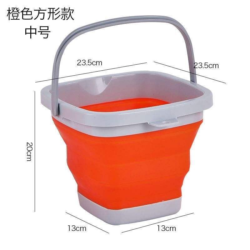 ถังพับได้ทรงสี่เหลี่ยม ขนาด 5 ลิตร