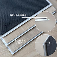 Revêtement de sol vinyle clipsable Unilin 4 mm avec couche d'usure de 0,3 mm, revêtement UV, carrelage vinyle SPC rigide pour intérieur