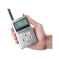 RF Explorer - 3G Combo 15-2700 MHz Handheld Digital Spectrum Analyzer With Purple Rubber Case