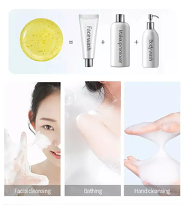 Barra de jabón de aluminio de oro de 24 quilates de lujo con colágeno, vitamina E, brillo, orgánico antienvejecimiento, hecho a mano para una piel brillante - Product Image 2