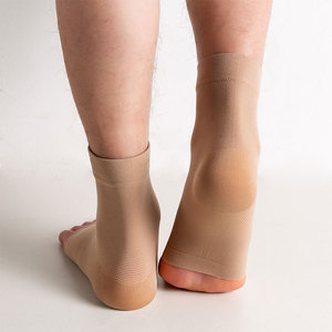 Biểu Tượng Tùy Chỉnh Mắt Cá Chân Brace Tay Áo Đàn Hồi Thoáng Khí Nén Dệt Kim Vải Thể Thao Chạy Hỗ Trợ Mắt Cá Chân Bảo Vệ - Product Image 5