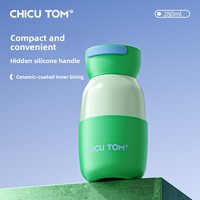 Mini-bouteilles isothermes compactes portables en acier inoxydable 304 à double paroi, tasse de poche, nouveau modèle pour filles
