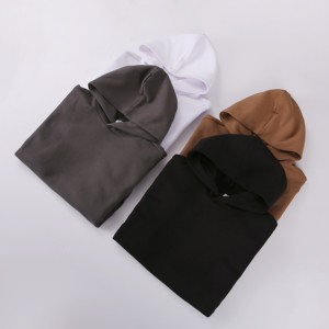 High Quality Wholesale <strong>Cotton</strong> Hoodies Unisex Custom logo Embroidery Working Street <strong>Wear</strong> Oversized Women Hoodies Men - Product Image 3