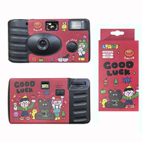 Kamera Film 35mm 2023 Desain Kustom Baru Kamera Sekali Pakai 35MM Dengan Film Kamera Film Mini Portabel Olahraga Luar Ruangan