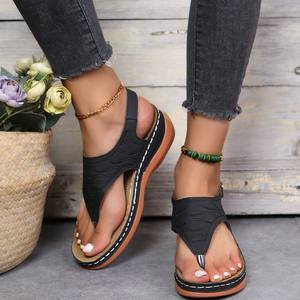 Listo para enviar Mujeres S <span class=keywords><strong>Es</strong></span> Comercio exterior Nuevo estilo romano Sandalias de mujer Comercio exterior 43 Sandalias de talla grande - Product Image 2