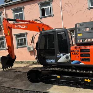 Excavadora Usada Hitachi ZX120-6 de 12 Toneladas, Motor Isuzu, Buen Estado, Maquinaria de Movimiento de Tierras Tipo Oruga, Japón - Product Image 1