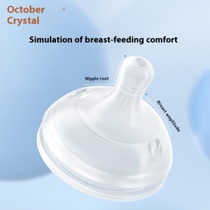 Gran oferta de fábrica, biberón de cristal sin BPA de 8oz, biberón de dibujos animados con estampado anticólico, biberón de silicona para recién nacidos de <span class=keywords><strong>0</strong></span>-3-6-12 <span class=keywords><strong>meses</strong></span>, regalo para bebés - Product Image 2