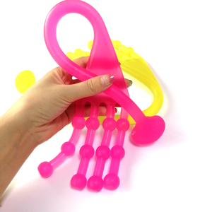 Vente directe d'usine de corde de tension à trois sections pour yoga, exercices d'étirement, corde élastique en silicone avec résistance - Product Image 6