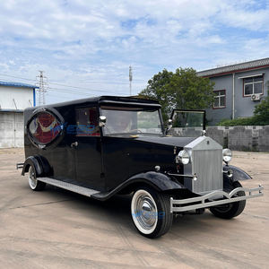 Роскошный классический похоронный фургон похоронный электрический автомобиль похоронный катафалк с CE/Винтажный фургон для морга - Product Image 5