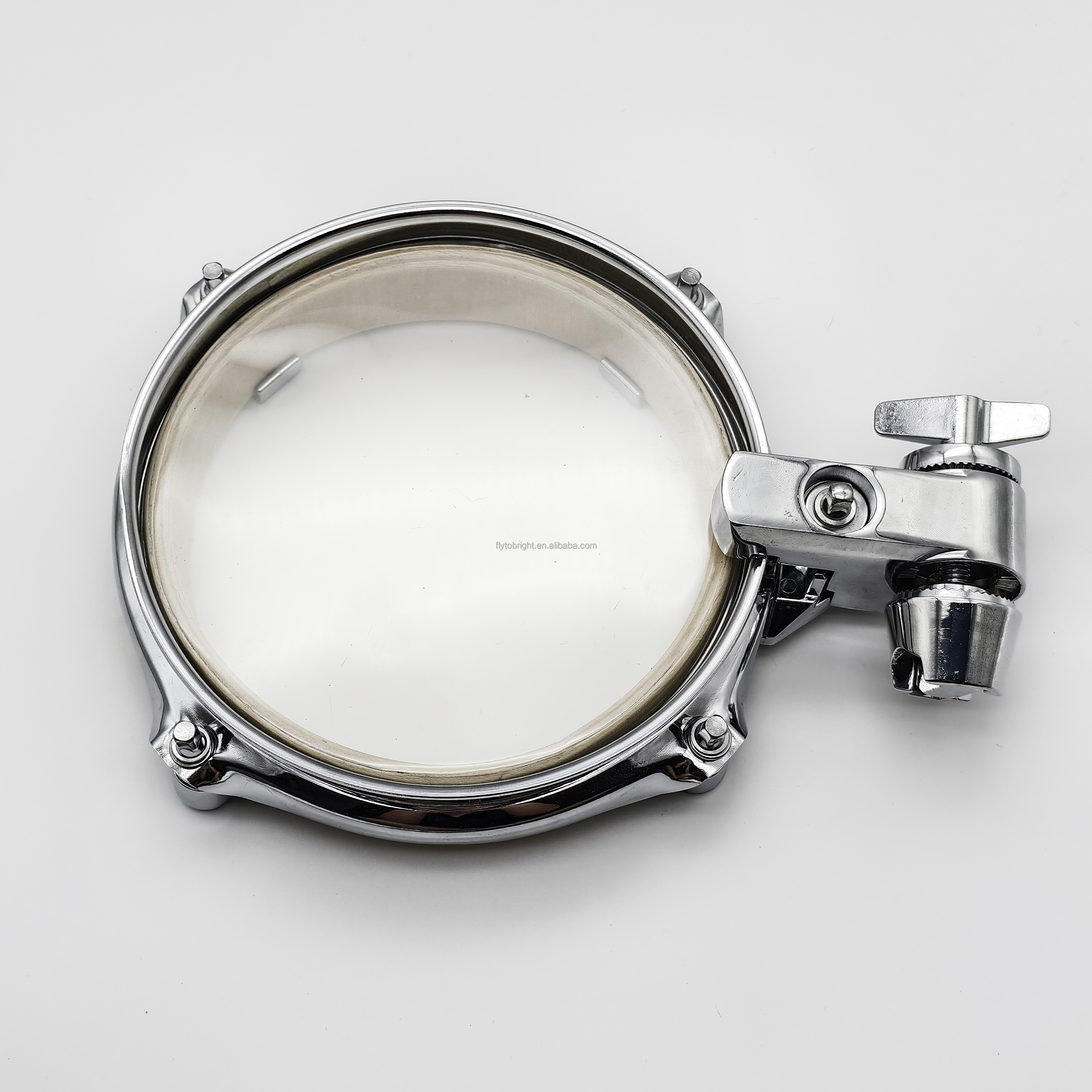 White 6 inch with clamp